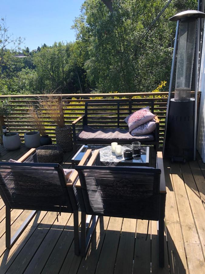 Apartamento Aid Og Svein' S Sentrumsnaere Panorama Hjem Kristiansand Exterior foto
