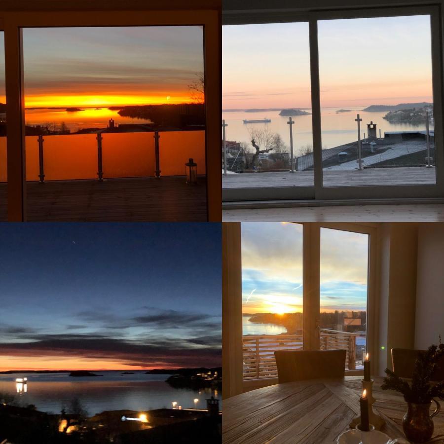 Apartamento Aid Og Svein' S Sentrumsnaere Panorama Hjem Kristiansand Exterior foto